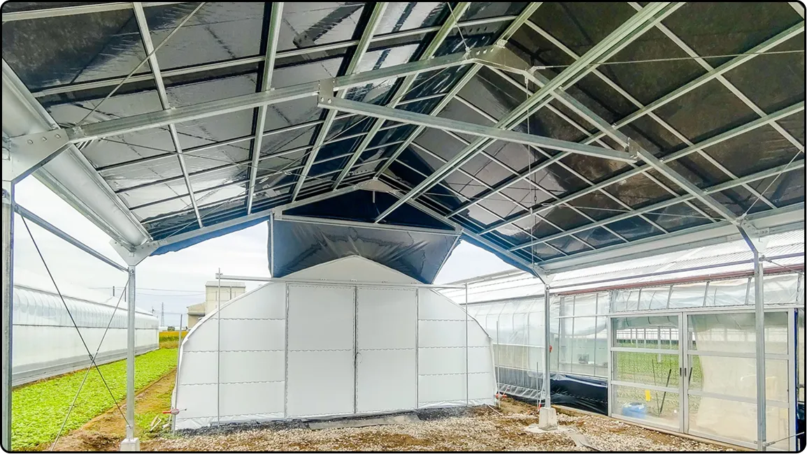 栃木の鉄骨屋根ハウス施工｜大空間・高採光が必要な栽培に｜初めての方も安心｜有限会社マルカ商会